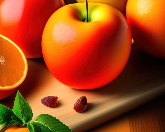 Ai Text To Art Generator, Fruit, Citrus, Mandarin, Tangerine, Edible Fruit