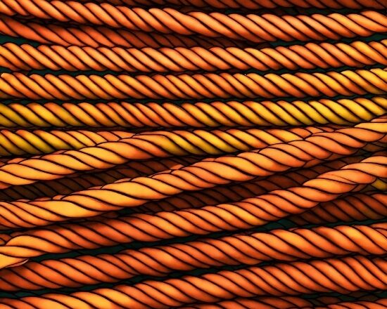 Amber, Orange, Tints And Shades, Pattern, Close-up, Peach