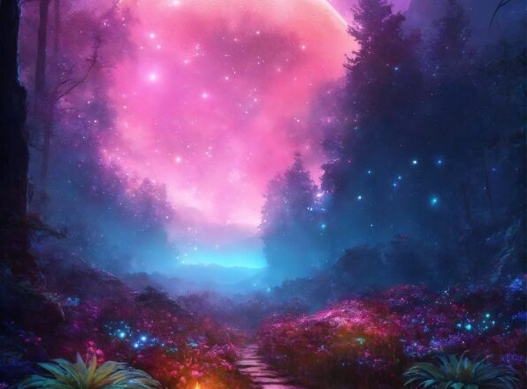 Atmosphere, World, Light, Purple, Nebula, Pink