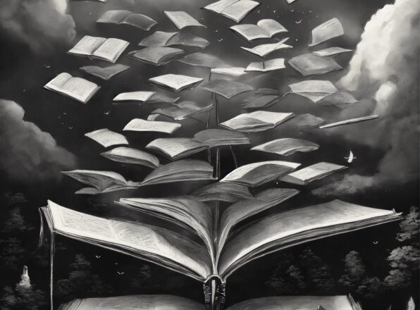 Cloud, Book, Nature, Black, Sky, Flash Photography