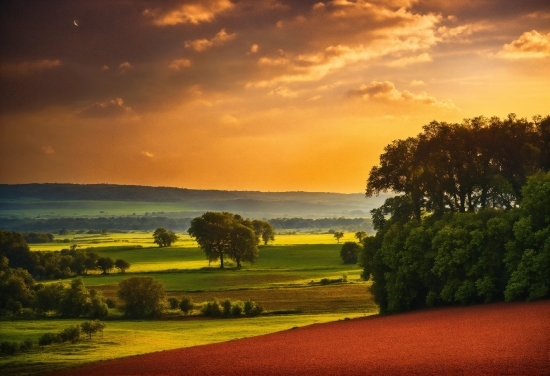 Cloud, Sky, Atmosphere, Plant, Afterglow, Natural Landscape