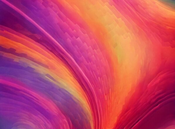 Colorfulness, Orange, Purple, Pink, Painting, Magenta