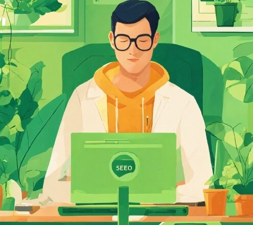 Computer, Green, Personal Computer, Laptop, Plant, Yellow