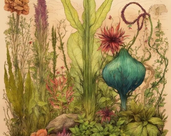 Flower, Plant, Terrestrial Plant, Organism, Painting, Grass