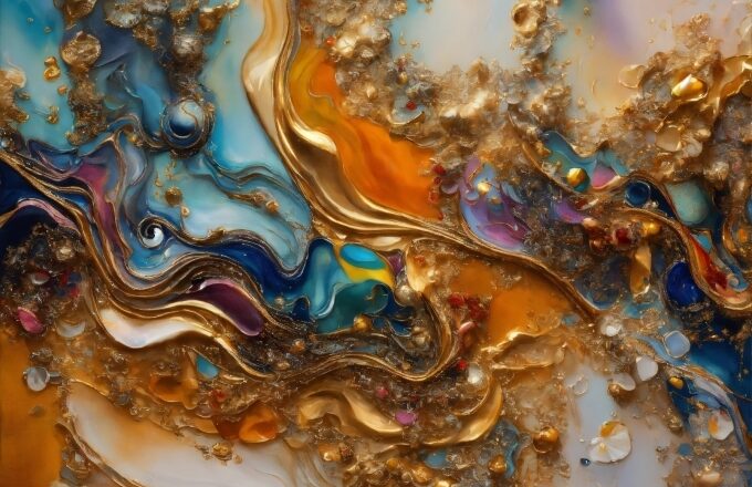 Liquid, Water, Fluid, Organism, Paint, Art