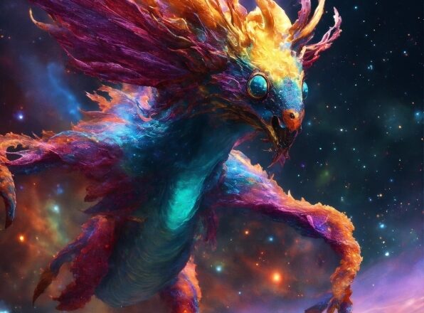 Mythical Creature, Organism, Dragon, Supernatural Creature, Art, Cg Artwork