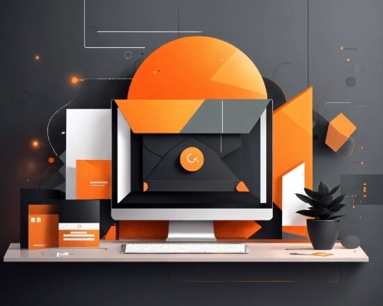 Orange, Font, Art, Space, Circle, Illustration