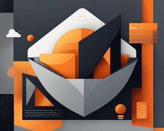 Orange, Font, Triangle, Material Property, Art, Circle