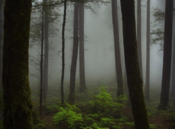 Plant, Natural Landscape, Sky, Fog, Wood, Terrestrial Plant