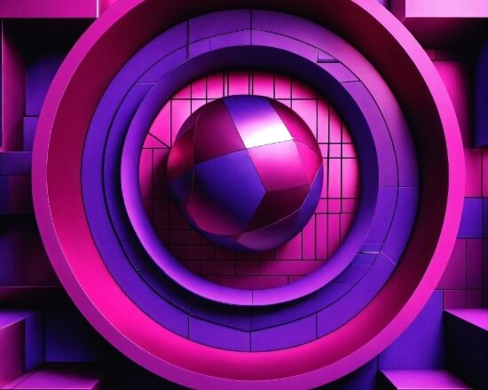 Purple, Violet, Visual Effect Lighting, Material Property, Magenta, Symmetry