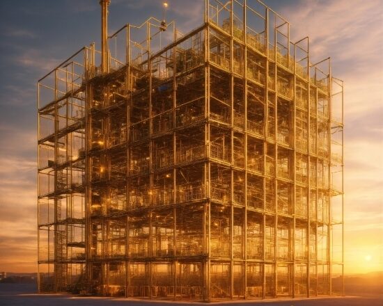 Sky, Cloud, Daytime, Amber, Building, Tower Block