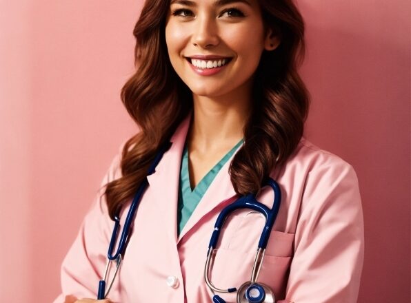 Smile, Sleeve, Gesture, Collar, Happy, Stethoscope