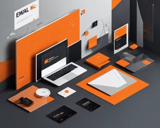 Table, Product, Orange, Interior Design, Font, Computer Monitor