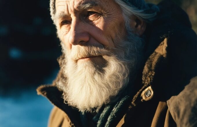 White, Person, Man, Senior, Face, Portrait