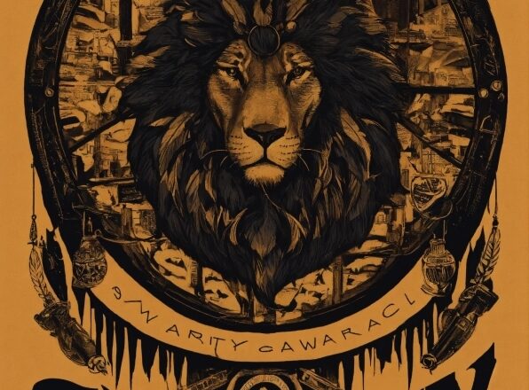 Carnivore, Font, Sleeve, Big Cats, Lion, Beard