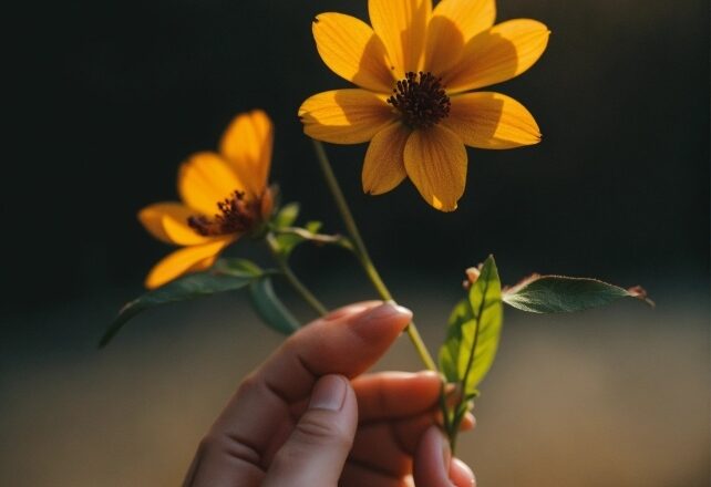 Flower, Plant, Petal, Gesture, Flowering Plant, Grass