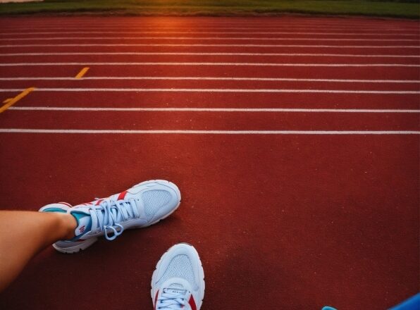 Footwear, Sky, Shoe, Light, Leg, Blue