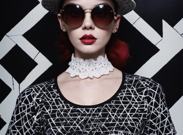 Lip, Hairstyle, Vision Care, Hat, White, Eyewear