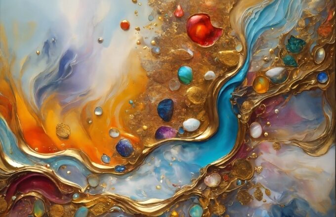 Liquid, Art Paint, Paint, Fluid, Organism, Art