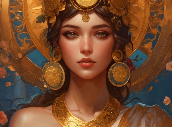 Temple, Art, Headgear, Beauty, Cg Artwork, Painting