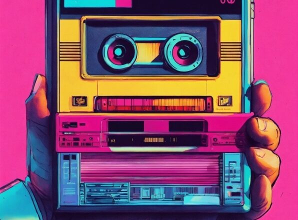 Electronic Instrument, Gadget, Audio Equipment, Cassette Deck, Font, Magenta