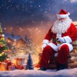 Christmas Ornament, Snow, Christmas Tree, Light, Lighting, Santa Claus