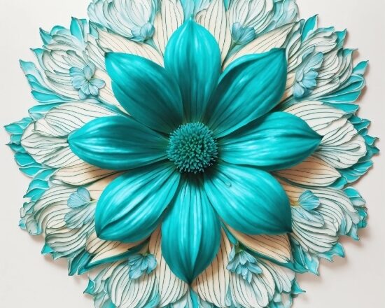 Flower, Petal, Product, Blue, Azure, Textile