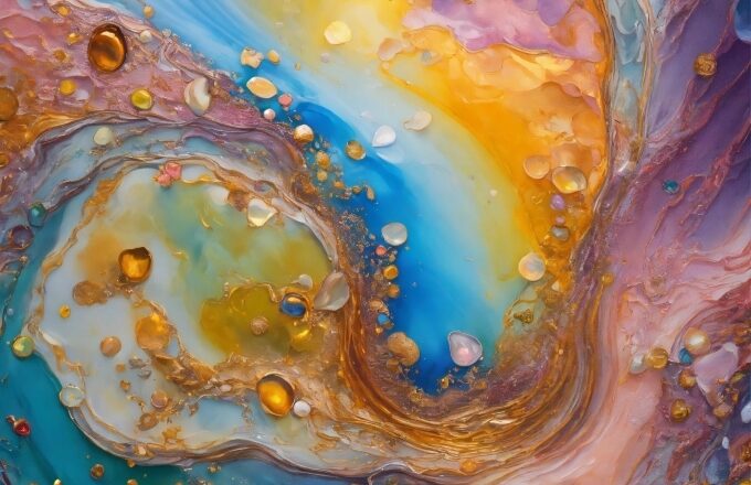 Art Paint, Nature, Liquid, Paint, Fluid, Painting