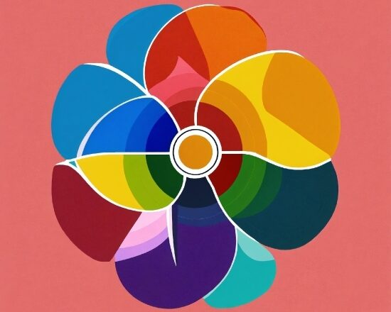 Petal, Art, Font, Symbol, Circle, Symmetry