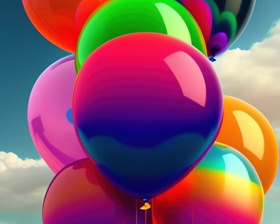 Ai To Make Art, Oxygen, Balloons, Balloon, Celebration, Birthday