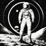 Astronaut, Flash Photography, World, Style, Astronomical Object, Moon