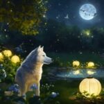 Atmosphere, Dog, Plant, Sky, Light, Moon