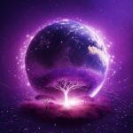 Atmosphere, Purple, World, Natural Environment, Organism, Art