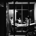 Black, Table, Black-and-white, Chair, Building, Tints And Shades