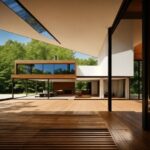 Building, Sky, Plant, Shade, Tree, Wood