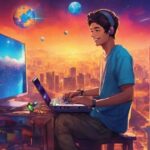 Cloud, Computer, Laptop, Sky, Personal Computer, World