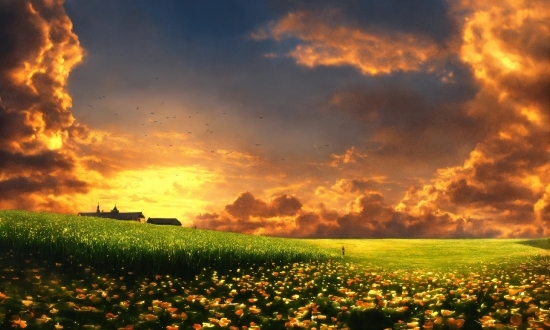 Cloud, Sky, Flower, Plant, Atmosphere, Ecoregion