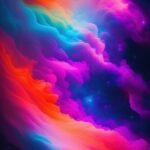 Creator Nightcafe, Fantasy, Fractal, Light, Space, Wallpaper