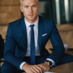 Dress Shirt, Tie, Sleeve, Watch, Collar, Table