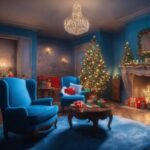 Furniture, Christmas Tree, Decoration, Table, Lighting, Building