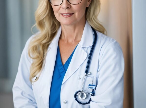 Glasses, Vision Care, Smile, Sleeve, White Coat, Stethoscope