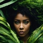 Hair, Eyebrow, Green, Leaf, Nature, Botany