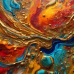 Liquid, Nature, Paint, Fluid, Organism, Art