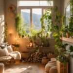 Plant, Building, Houseplant, Window, Flowerpot, Architecture