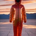 Sky, Cloud, Outerwear, Human, Flash Photography, Orange