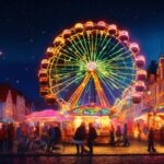 Sky, Wheel, Ferris Wheel, Lighting, World, Leisure