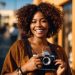 Smile, Hairstyle, Jheri Curl, Photograph, Black, Human