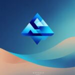 Triangle, Font, Aqua, Electric Blue, Slope, Art