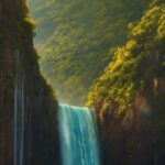 Water, Water Resources, Natural Landscape, Waterfall, Watercourse, Tree