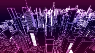 Free Background Graphics Video Hd, Technology, Negative, Microprocessor, City, Chip